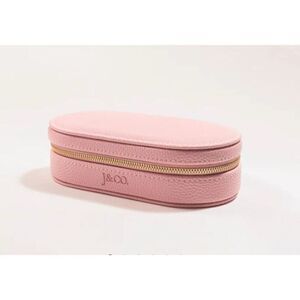 Leather Mini Oval Jewelry Box